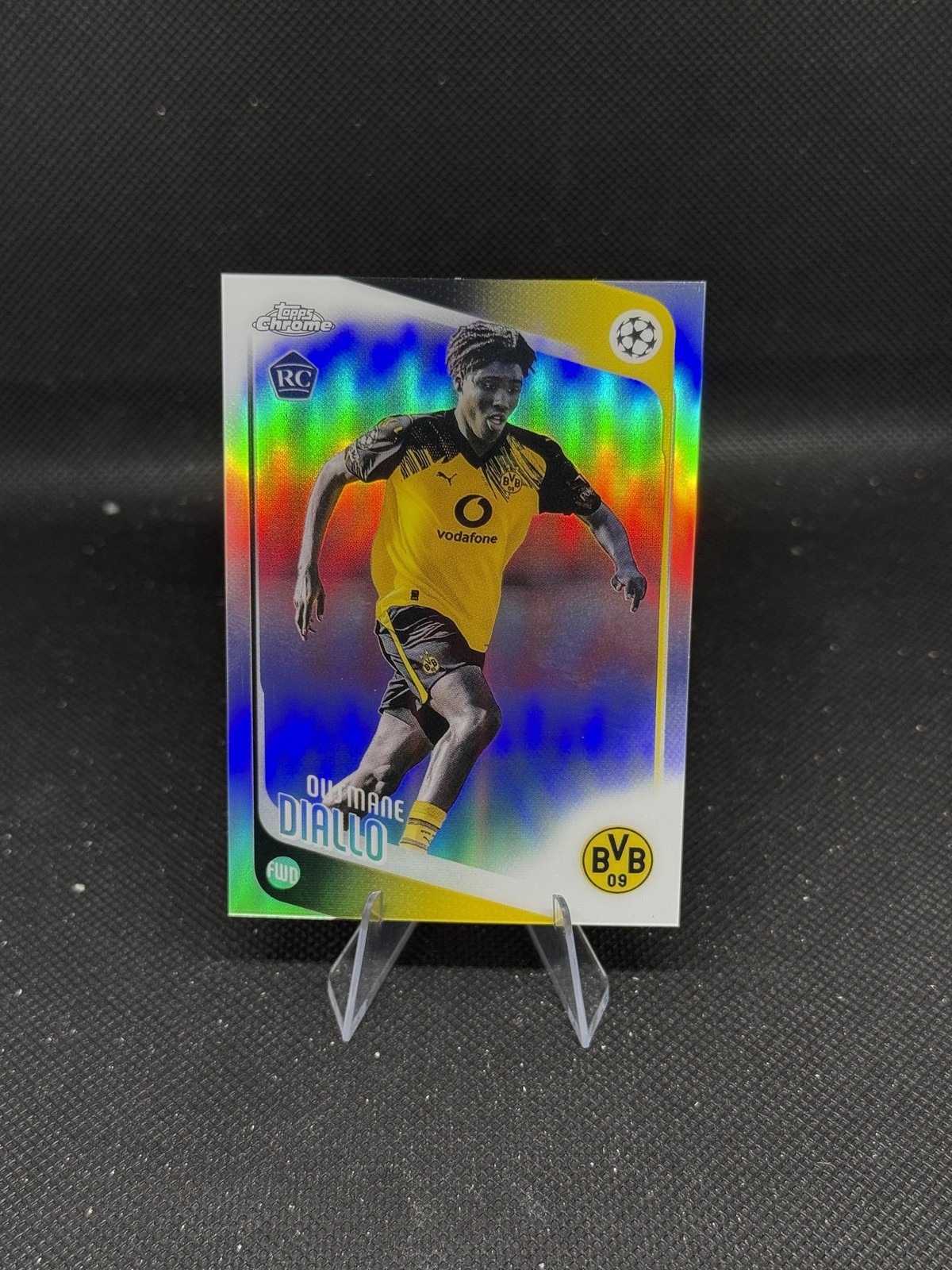 2025-26 Topps Chrome UEFA Club Competitions #120 Ousmane Diallo Refractor