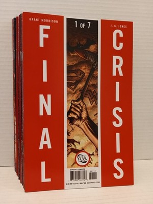 FINAL CRISIS LOT - NEAR COMPLETE 21 ISSUE SET - ALL NEW UNREAD COPIES - 2008