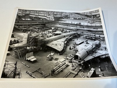 Filton Concorde Original Produktionsfoto 2. und 4. Serienmontage
