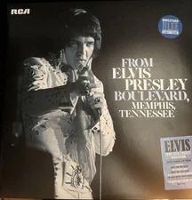 BLUE VINYL From ELVIS PRESLEY Boulevard FTD