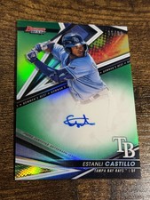 ESTANLI CASTILLO 2022 Bowman's Best #B22-EC Prospect Green Refractor Auto /99