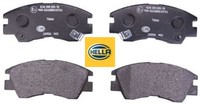 Hella 8DB355005-781 Bremsbelagsatz FüR Scheibenbremse Bremsbelagsatz