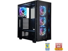 ROSEWILL CULLINAN MX Tempered Glass RGB ATX Mid Tower Computer Case with Fans