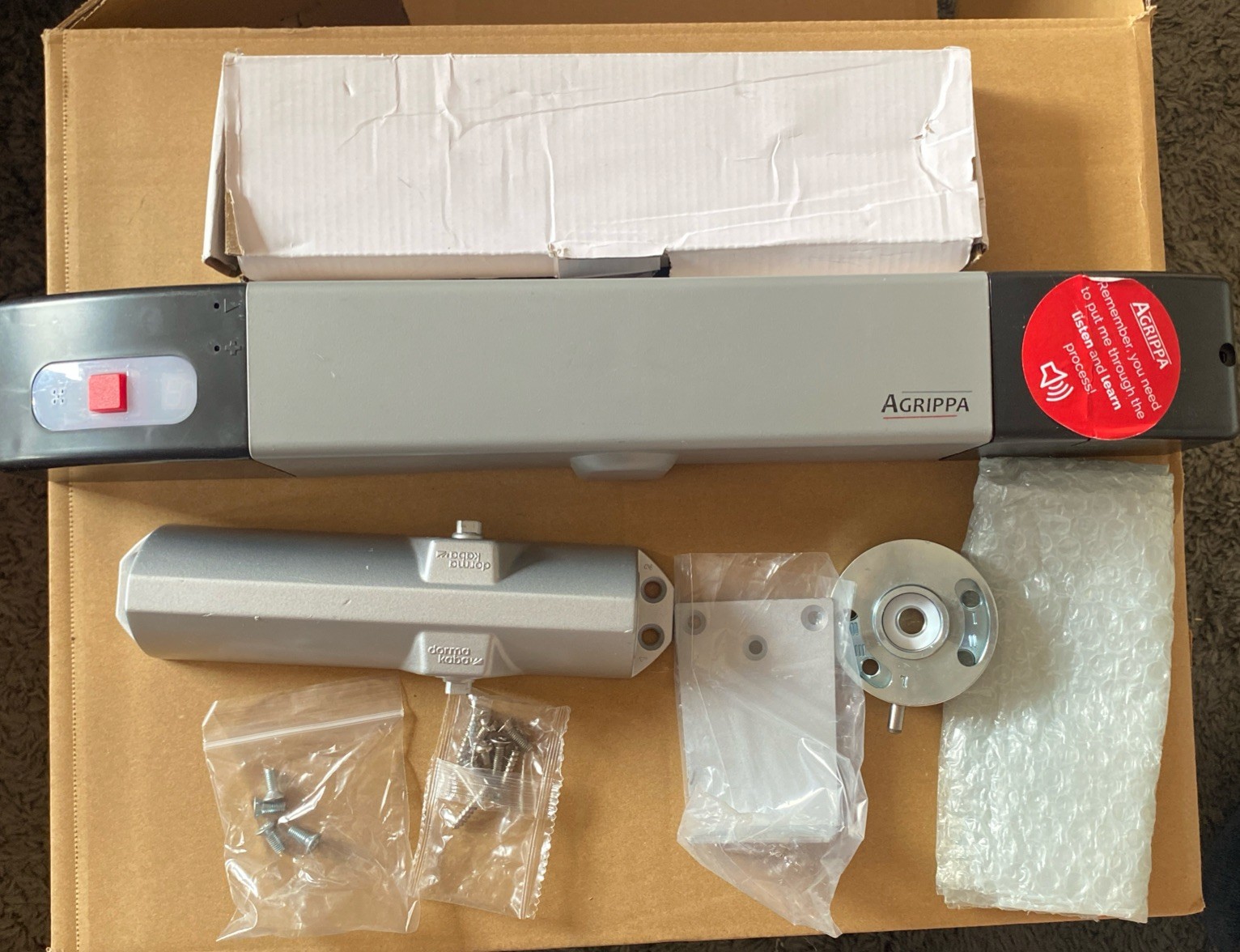 Agrippa Sound Activated Digital Door Closer