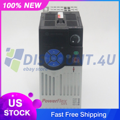 Sealed New Allen Bradley 25B-D2P3N104 PowerFlex 525 0.75kW (1Hp) AC Drive
