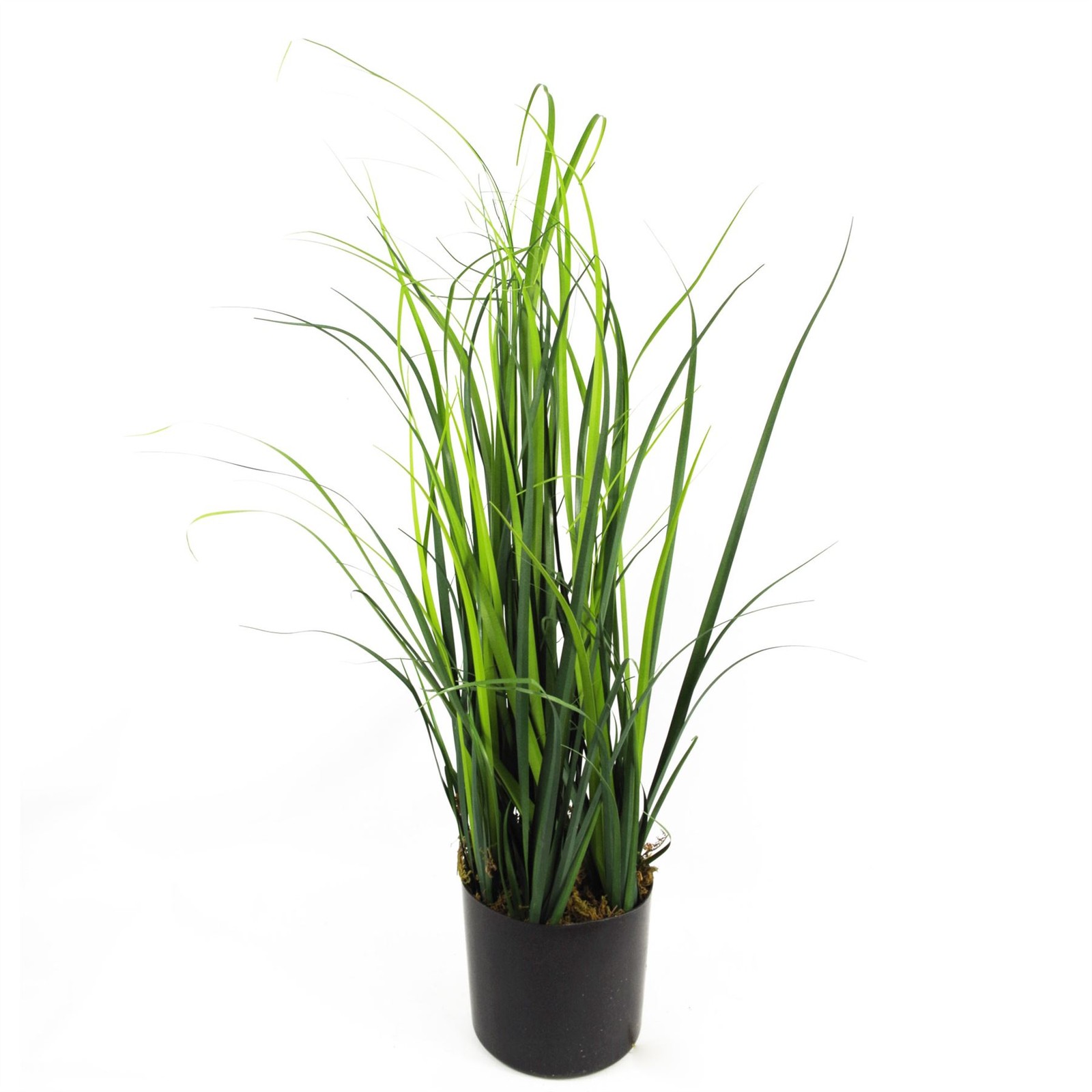 Leaf Artificial Lemongrass Grass Plant 60cm Green Plastic - Image 2