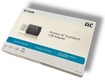 (NEW SEALED) DWA-171 D-Link Wireless AC Dual Band USB Wi-Fi Network Adapter