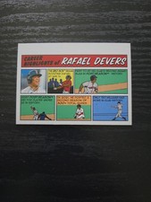 2022 Topps Heritage Baseball 1973 Topps Comics - Rafael Devers - Boston Red Sox