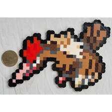 Fearow Menu Icon Pokemon Perler Bead Pixel Art