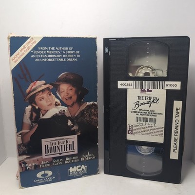 The Trip To Bountiful MCA Home Video Canada VHS 1986 Cineplex Odeon Home Video