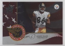 2004 Leaf Rookies & Stars Great American Heroes Red /1250 Hines Ward #GAH-7 14pi