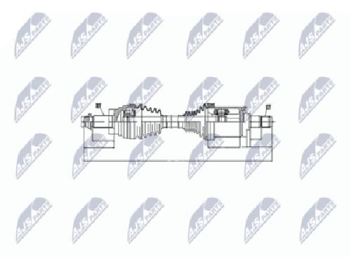 Original NTY Drive Shaft NPW-BM-015 For BMW