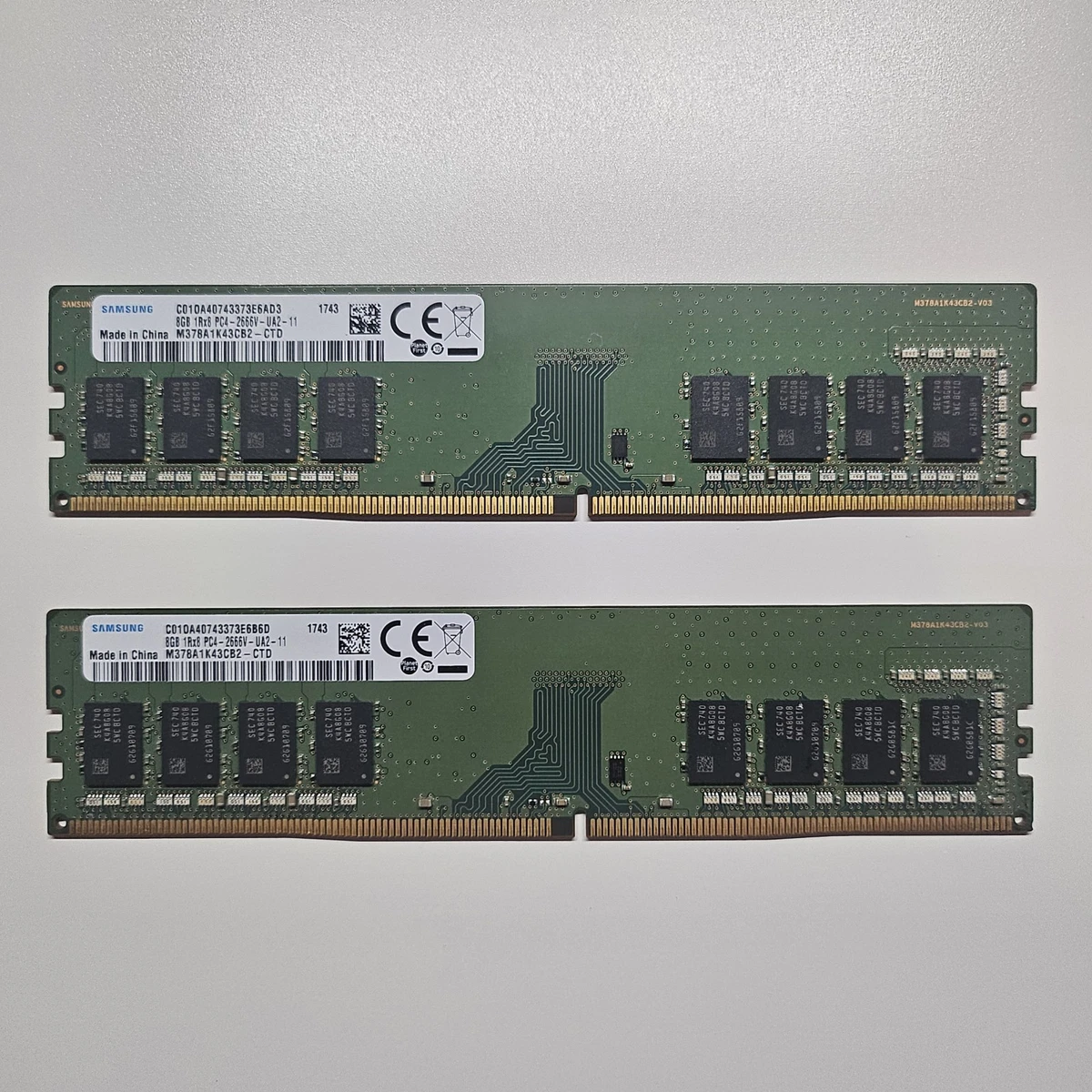 Samsung 8GB Computer DDR4 SDRAM for sale - eBay