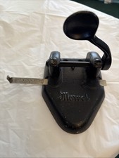 Marvel Vtg 2 Hole Punch Cast Iron Wilson Jones Co Chicago USA