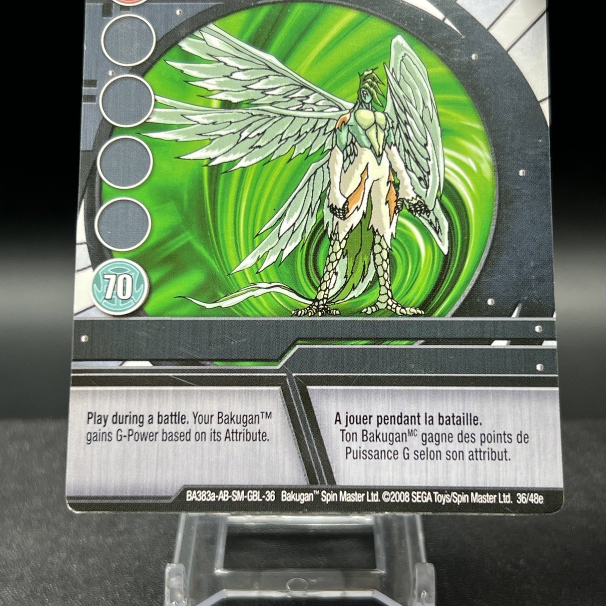 Sparks 36/48e BA383a-AB-SM-GBL-36 Blue Ability Bakugan Battle