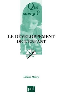 Le developpement de lenfant von Maury, Liliane | Buch | Zustand sehr gut