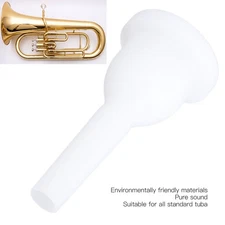Tuba Mouthpiece ABS Plastic Wind Instrument Accessories Playing Parts MT‑20