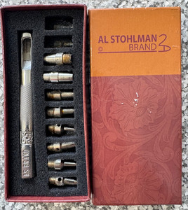 Vintage Al Stohlman Hole Punch Set Leatherworking Tool