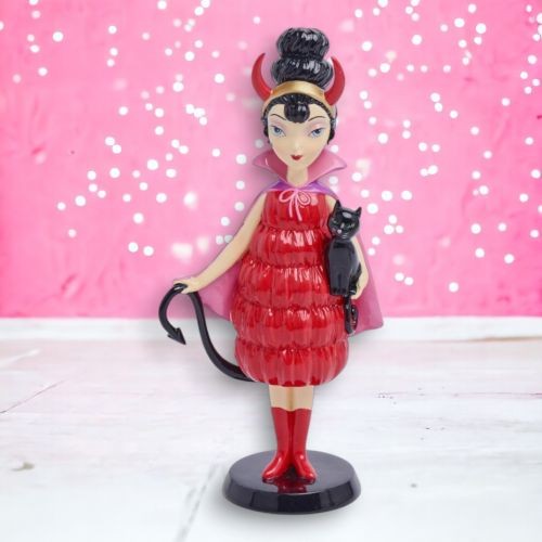 9" Devil Mod Girl Halloween Decor NEW 2025 - Picture 1 of 1