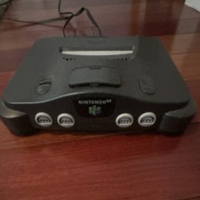 Nintendo 64 Black Home Console Component RCA Model Nintendo 64
