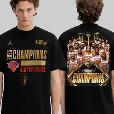 New York Knicks Are The Emirates Cup Champions 2025 Two Sided TShirt