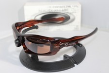 New Oakley Monster Pup Rust Text/VR28 Black Iridium Sunglasses 05-041 RARE 2007