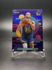 2025-26 Topps Finest Stephen Curry Uncommon Purple Refractor #/200 Warriors