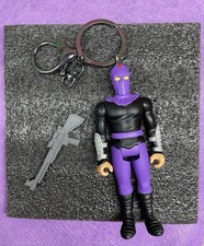 KEYCHAIN Teenage Mutant Ninja Turtles FOOT SOLDIER Super7 Reaction Action Figure