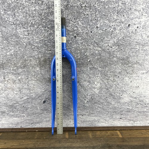 Vintage GT 26" Fork 1in Threaded 22.2 CRMO Blue Steel Mountain Bike 88 Short 5.5 - Picture 9 of 17