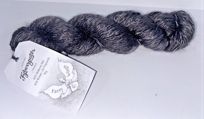 FYBERSPATES 01 Slate DK MERINO 50g/191 Yards Mulberry Silk Mohair Yarn