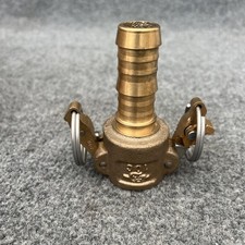 PT Coupling 10C 1" Coupler x 1" Hose Shank Brass New Other