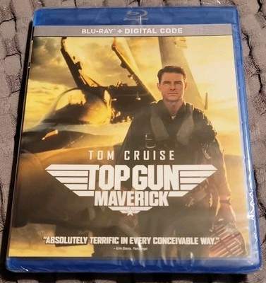 NEW Top Gun: Maverick (Blu-ray, 2022) Tom Cruise Miles Teller Glen Powell SEALED