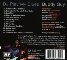 BUDDY GUY - DJ PLAY MY BLUES [BONUS TRACKS] [DIGIPAK] NEW CD