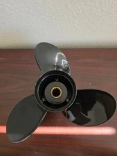 USED 10 1/4 x 15 BOAT PROPELLER For Evinrude Johnson 15-35HP 14 Tooth 10.25x15