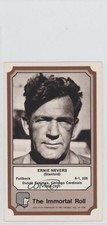 1974 Fleer Team Cloth Patch Stickers The Immortal Roll Ernie Nevers HOF 0q3