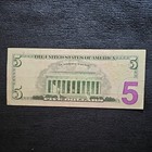 Series 2017A $5 Star Note - Rare Low Print Run 500,000 Circulated Fancy Note — photo 5