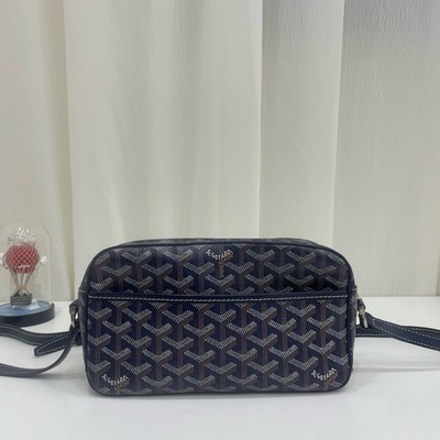 Goyard Pre-Owned Authentic CAP-VERT small bag Camera Bag Blue