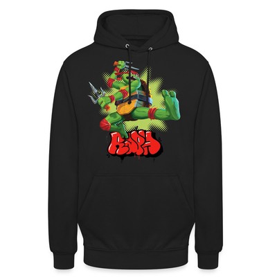 TMNT Mutant Mayhem Mit Turtle Raph Unisex Hoodie