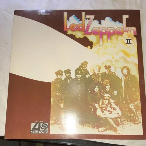Led Zeppelin Led Zeppelin II 12" LP Vinyl 33 RPM Atlantic Classic Rock