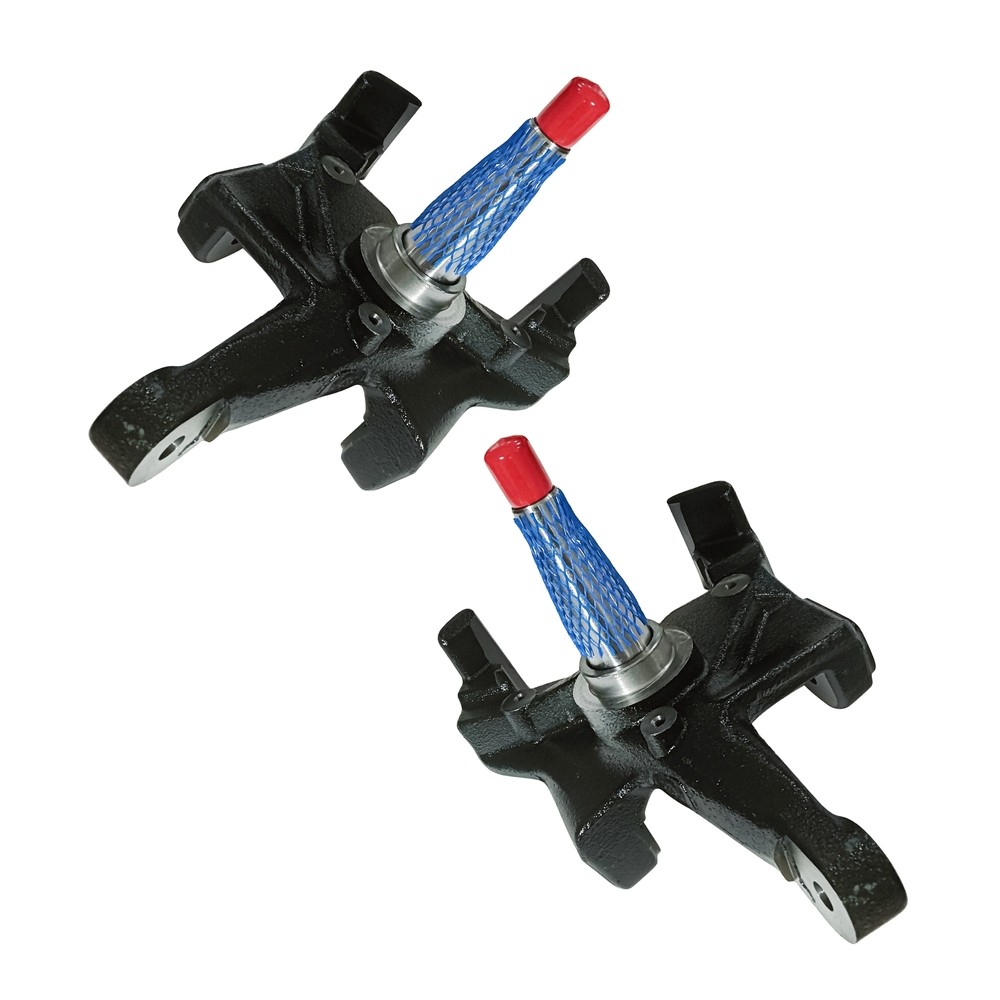 For 75-1991 Chevy GMC C30 C3500 2WD PAIR Front 3" Drop Spindles Steering Knuckle