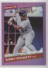 2020 Panini Donruss Retro 1986 Holo Purple Kirby Puckett (Base) #217 HOF 00jz