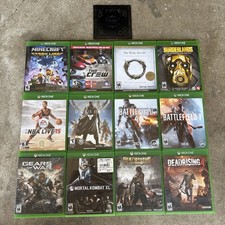 Xbox One Log Of 13 Games Deadrising, Mortal Kombat, Borderlands, Battlefield Etc