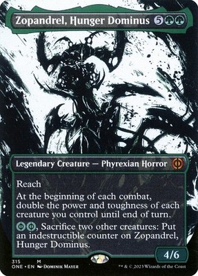 MTG Zopandrel, Hunger Dominus (315/534) Phyrexia All Will Be One LP