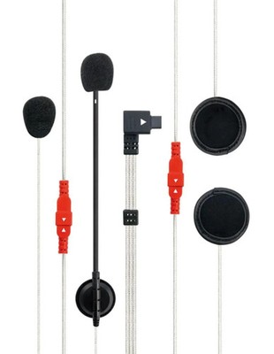DE Audio Intercom Kit Midland Mikrofon und Lautsprecher für BT1 BT2