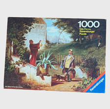 Retro Ravensburger Puzzle Spitzweg - Der Juge...