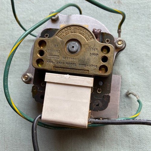 Howard Industries Squirrel Cage Fan Model 1175-08-4 4362 Vintage Electronics (1)