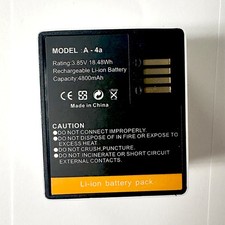 Replace A-4a Battery For Arlo Pro 3, Pro 4, Pro 5/5s, Ultra 2 Security Camera