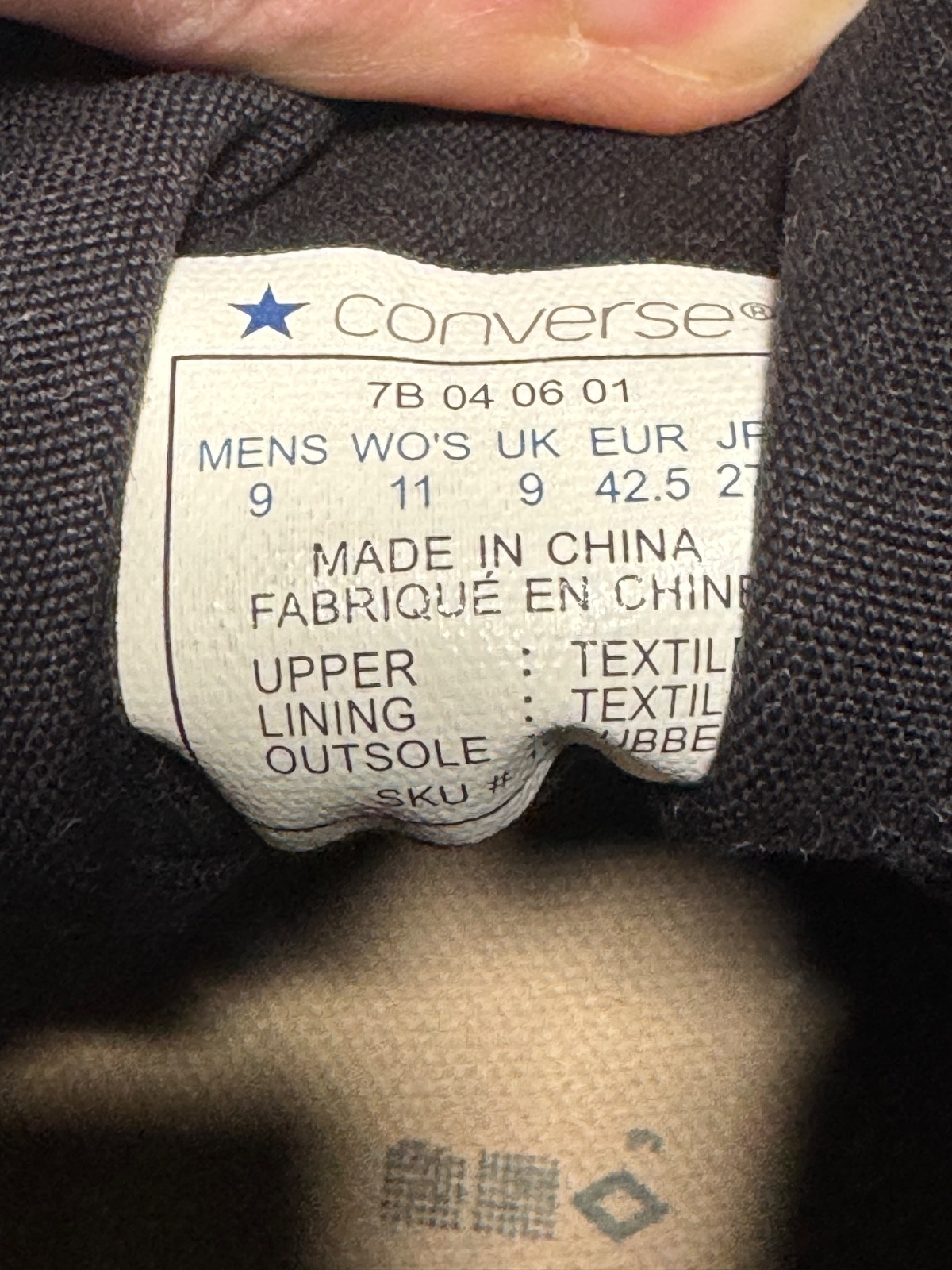 Vintage Converse High Tops Men 9 Black Red Yellow Flames thumbnail 9