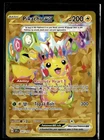 2024 Pokemon SV08: Surging Sparks Hyper Rare Pikachu ex - 247/191 (CF)