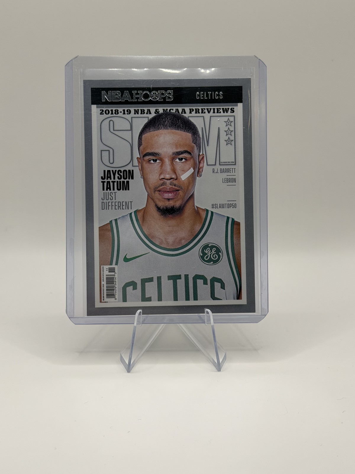 Jayson Tatum 2021-22 Panini NBA Hoops - SLAM #218